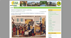Desktop Screenshot of landerneau-ecologie.org