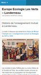Mobile Screenshot of landerneau-ecologie.org